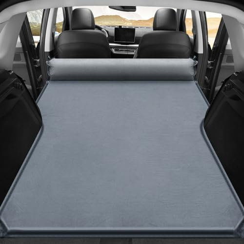 Matratze Auto Kofferraum Für Tesla Model Y Model X, Auto Matratze Verdicktes Material Auto Luftmatratze Zubehör,Grey