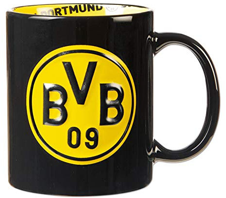 Borussia Dortmund BVB Tasse (schwarz, one size)