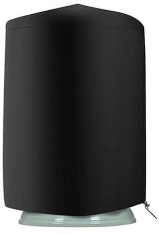 Abdeckung für Gartenbrunnen,Winddicht Schutzhülle fürOutdoor Brunnen Statue Terrasse ,Wasserdicht Abdeckplane für Vogeltränke Gartenbrunnen für Winter Sommer(Size:210D：89*61cm,Color:Black)