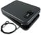 YIYITOOLS Pistol Safe, Portable Travel Gun Safe, Handgun Lock Box with Combination Lock for Home Desk Bedside Car, Black