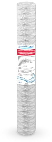 Cartouche de fil enroulé 20 pouces Micron 5 filtres à eau Italie
