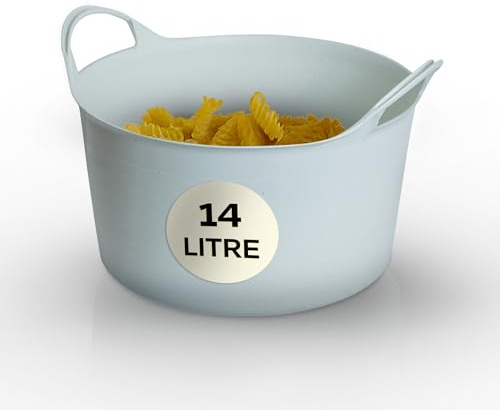 We Can Source It Ltd - Pack of 10 Food Grade 14Ltr White Flexi Bucket