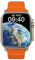 2024 WiFi Smart Watch HK10 Ultra 3 WF Smartwatch For Men AMOLED 2GB ChatGPT Photo Album Sport Smartwatch BT Call AI assiant TXT (Orange)