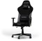 DXRacer Prince L Schwarz & Grau Stoff das Orginal Gaming Stuhl