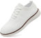 Sneaker Herren Loafer Mokassins Anzugschuhe Busines Weiß Slip on Sneaker Turnschuhe Oxfords Hochzeitschuhe Bootsschuhe Trachtenschuhe Leichte Freizeit Sommer Schuhe Weiss 47