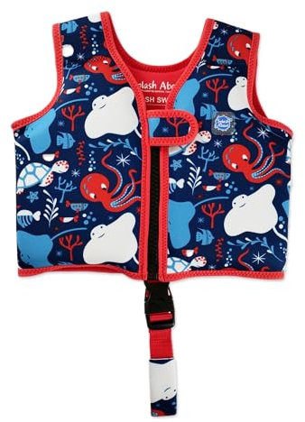 Go Splash Swim Vest (con cintura), Under the Sea, 2-4 anni