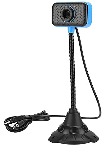 Webcam Stand USB -Kamera Lange Polkameras ABS 480p High Definition Webcam mit Mikrofonständer, Center Cam Eye Webcams für PC Network Live -Computerbürozubehör