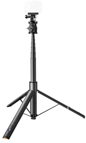 Plyisty 62.99 Selfie Stick Extendable Tripod Monopod Auto Pop-Up Design Lightweight Portable Photo Video Light Stand for Phone Android Camera Photography Travel Vlogging
