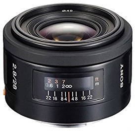 Sony SAL-28F28 2,8 / 28mm Sony Objektiv (49 mm Filtergewinde)