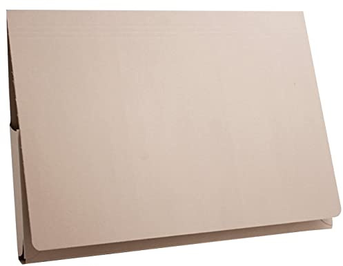 New. Guildhall Legal Document Wallet Full Flap 315gsm W356xH254mm Buff Ref PW3-BUFZ [Pack 50]
