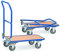 Fetra 1132 Klappwagen, Traglast 150 kg, blau, Blau