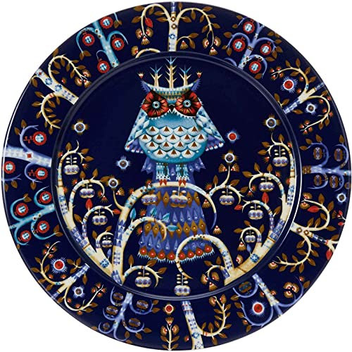 Iittala 1011635 Taika Teller, Porzellan, Blau