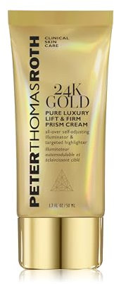 Peter Thomas Roth – 24K Gold Pure Luxury Lift & Firm Prism Cream 50ml – Illuminator & Highlighter mit 24K Gold, Feuchtigkeitspflege & Anti-Aging-Effekt für strahlende, straffe Haut