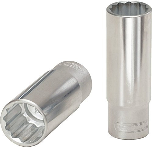 KS Tools 922.1287 - Douille longue 12 pans 1/2'' - 30mm - Gamme ULTIMATE® - En Chrome Vanadium - Finition satinée