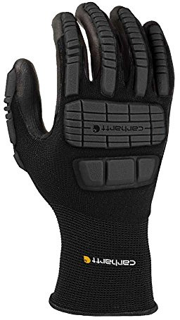 Carhartt Men's Impact Hybrid Glove, Black, Large