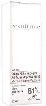 Resultime Anti-Ageing 5 Expertise Anti-Dark Spot Hand and Nail Cream SPF 15 50ml