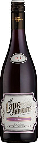 CAPE HEIGHTS Merlot, South Africa (Case of 6x750ml), (100% Merlot) RED WINE
