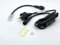 LEDZEIT - Profi Serie - Zubehör Kit, NUR für LED Neon Flex Lichtschlauch Profi Serie，mit Netzkabel, Eingangskabel, Steckverbinder, 1.7M Schwarz