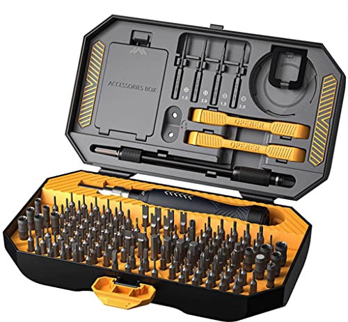 145 in 1 Precision Screwdriver Set, Magnetic Torx Screwdriver Kit Electronics Repair Tool Set for iPhone iPad Watch Glasses Laptop Xbox PS4, Gifts for Dad Mens
