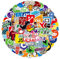 100PCS Cartoon Programming Stickers,Gift for Children Teens Adults Kids,Waterproof Internet Software Stickers for Laptop Scrapbook Water Bottle for Skateboard Journal Wall Car Bicycle