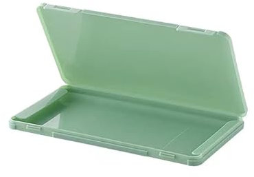 3PCS Masken-Aufbewahrungskoffer, tragbare Plastikmasken-Aufbewahrungsbox mit Deckel, Einweg-Masken-flache Organizer-Keeper-Behälter für ausgehende, Gesichtsabdeckung leerer Aufbewahrungskoffer