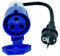 evplug/Adattatore per Ricarica EV CETAC 32 a SCHUKO 16A 50cm - MAX 16A