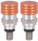 Gabelentlüfter Gabelentlüftung M4 0.7mm Gabel Entlüftungsventil Schraube Überdruckventil Luft Entlüfter Druckentlastung für KTM SMC 690 EXC 990 Enduro Offroad Husky WP Marzocchi