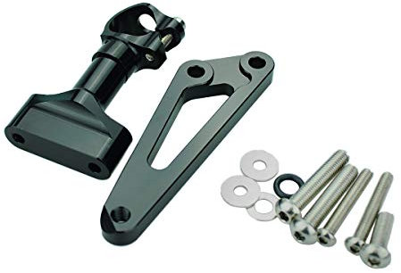 CNC Staffa di Montaggio Supporto Kit Per CB600F HORNET 2007-2016 Moto Ammortizzatore Sterzo Stabilizzatore Nero