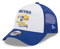 New Era Essen Food Fankappe American Mustard Truckercap A-Frame Snapback Mesh Basecap blau weiß - One-Size