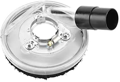 5 angle grinder dust gaurd,bosch absaughaube winkelschleifer,concrete polish grinder Staubschutzhülle, 0–125 Mm, Transparent, Vakuum-Staubschutz, Trockenschleifabdeckung Für Winkelschleifer, Hands