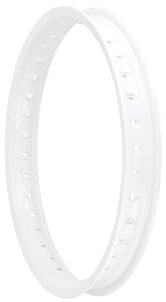 Felge 1,6 x 16 Alufelge Weiß beschichtet - für Simson S50, S51, KR51 Schwalbe, SR4