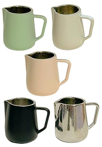 BESPORTBLE 5 Pz Mini Tazza Da Caffè Giocattolo Modello Caffè Latte Pot La Cucina Fa Finta Di Giocare a Un Giocattolo Mini Tazzina Da Caffè Bambino Italiano Lega Impostare