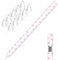 NIUTRENDZ Cow Print iPencil Case for Apple Pencil USB-C Case Cover Silicone Protective Sleeve Skin with 10pcs Apple Pencil Tips Cover (Pink, Apple Pencil USB-C)