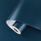 HotDecor Peel and Stick Dark Blue Wallpaper for Living Room Blue Sticky Back Plastic Bedroom Wallpaper Navy Vinyl Wrap for Kitchen Cupboards Wall Paper Roll Worktop Vinyl Covering 40cm X 200cm