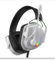 Vakedy HW12 Gaming Headset für PS4 PS5 PC Xbox One Switch,Gamer Headset mit Bass Surround Sound, PS5 Headset mit Mikrofon, Noise Cancelling Kopfhörer mit 3.5mm Klinke - Weiß