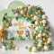 Deko 1. Geburtstag Junge Mädchen Mit Hintergrund,Dschungel Kindergeburtstag Deko 1 Jahr, Wild One Geburtstag Deko, Waldtiere Giraffe für Babyparty Deko, Party Animals,Safari Deko