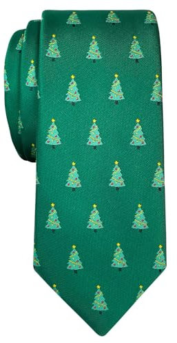 Hochzeit Krawatte Weihnachten Fröhlich Weihnachtsbaum Schlips Fein Party Krawatte Elegant Formal Krawatte Für Büro Business Formal Party