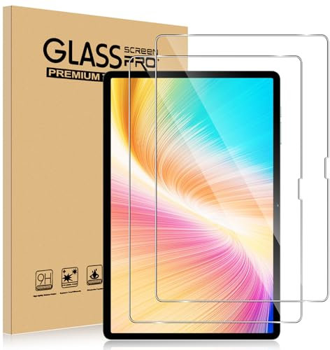 ELYCO Schutzfolie für Tablet 10-10.1 Zoll Kompatibel mit TECLAST M50/M50HD/M50 Pro/HotLight/XGODY/SGIN/YESTEL/FEONAL/Fullant/JIKOCXN/Lville/Yicty/Freeski/FACETEL für Panzerglas, 2 Stück 9H Härte Folie