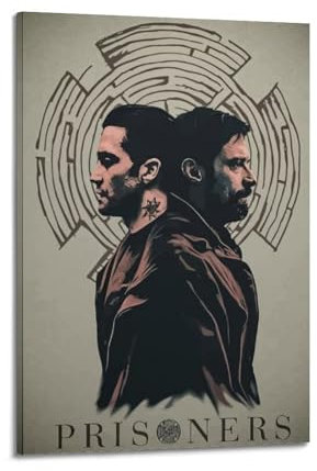 KIUYGPPJ Poster mit Filmgefangenen, dekoratives Gemälde, Leinwand, Wandposter und Kunstdruck, modernes Familienschlafzimmer, Dekoration, Poster, 50 x 75 cm