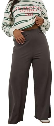 Yours Curve Wide Leg Leggings - Women's - Plus Size Curve