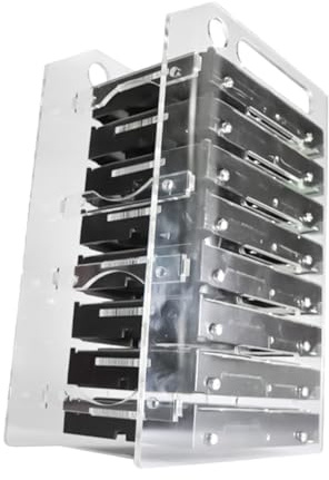 Ausi Bastidor de disco duro de 3,5 pulgadas para ampliar el almacenamiento de su ordenador de minería de BTC.