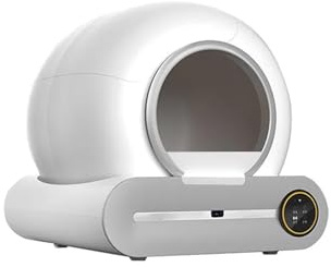 Cat Litter Tray, Smart Automatic Self-Cleaning Cat Litter Box Plastic Sandbox Toilet For Multiple Cats,litter box