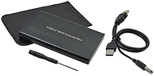 DIGIFLEX Boîtier pour Disque Dur IDE 2,5 avec Port USB pour Ordinateur Portable et PC