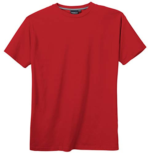 North Latitude T-Shirt rot Übergröße