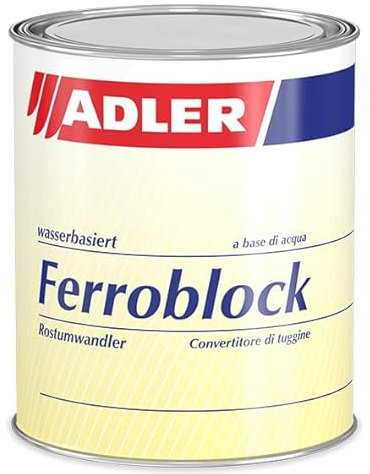 ADLER Ferroblock - 100 ml Rostumwandler Roststabilisierung & Rost-Stopp Rost entfernen
