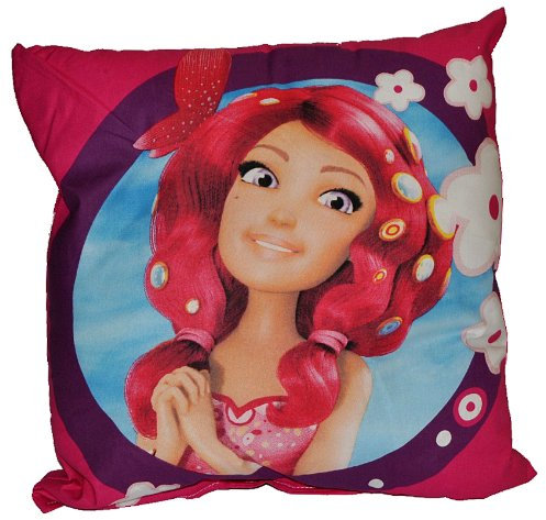 alles-meine.de GmbH Mia and Me - Kissen 40 cm * 40 cm - Kuschelkissen Kind Pferde Einhorn Schmetterling Mädchen Pferd pink Kindergarten - Schmusekissen