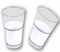 1000 Bicchieri Kristal Di Plastica 350 cc Bicchiere Birra Pub Bar Trasparente