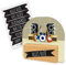 itenga Geldgeschenk oder Gutschein Verpackung Geschenkaufsteller Motiv/Anlass Konzert Musik Festival mit Stickerbogen aus Karton 12x11,5cm