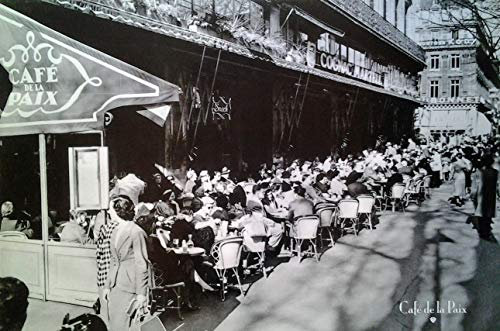 Paris: Café de la Paix | UK Import Plakat, Poster [61 x 91,5 cm]