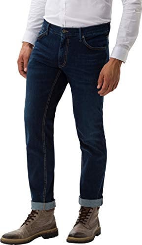 BRAX Herren Slim Fit Jeans Hose Style Chuck Hi-Flex Stretch Baumwolle, STONE BLUE USED, 50W / 32L